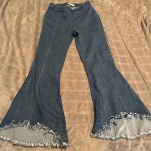 Pull on flare jeans